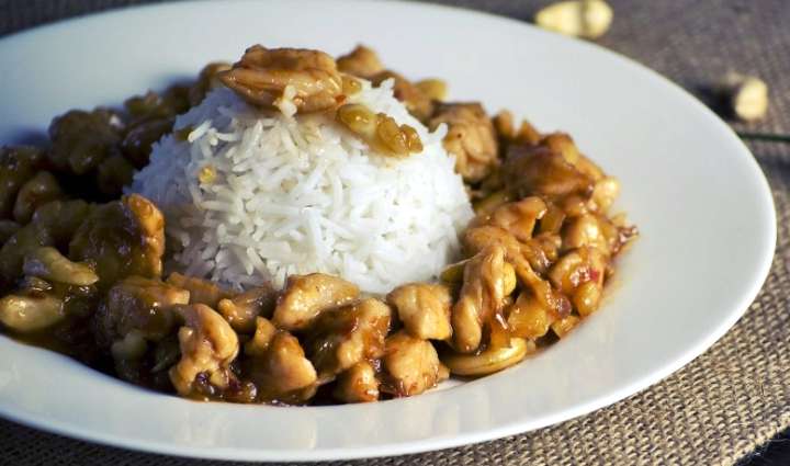 Cashew Chicken and Rice Recipe