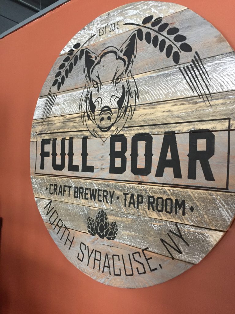 Full Boar Logo Sign