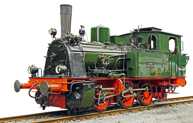 historic train engine