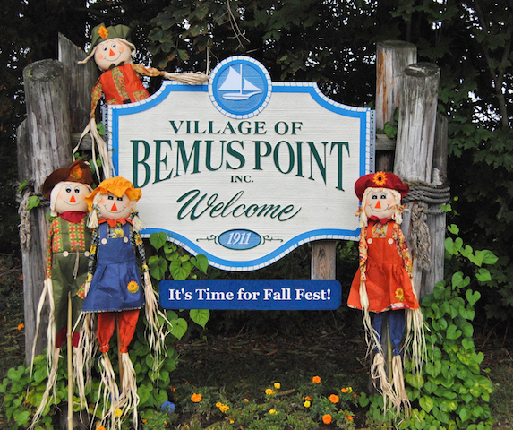 Welcome Bemus Point , New York Sign