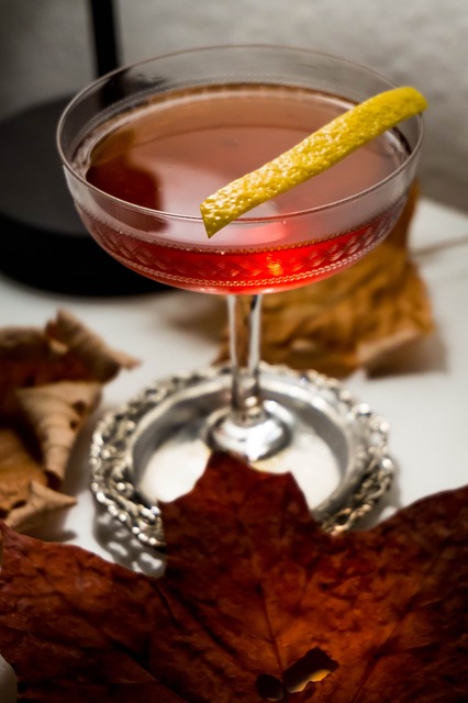 raspberry with lemon zest martini