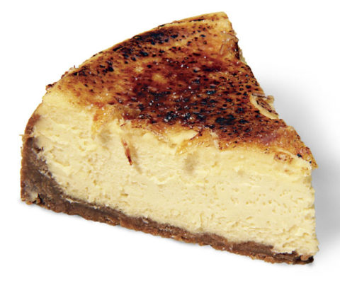 creme brûlée cheesecake