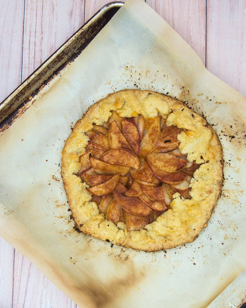 honey crisp apple tart