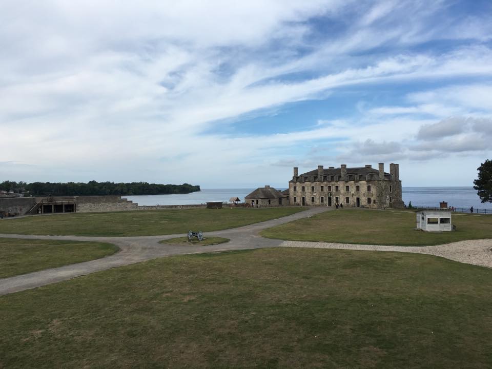 Fort at Fort Niagara by the lake