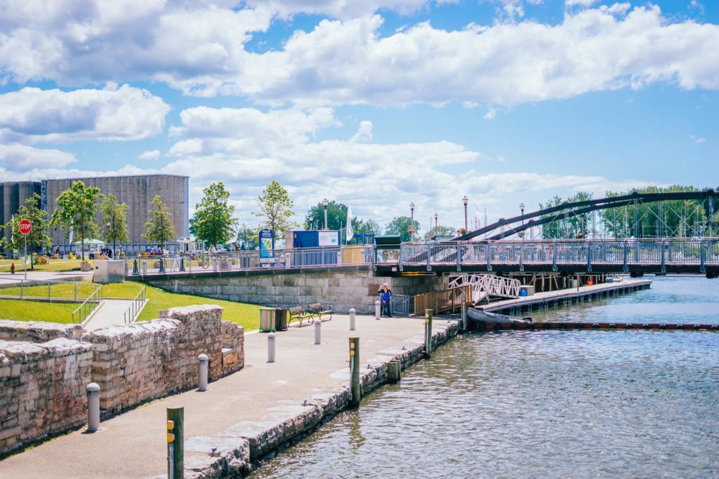 Canalside in Buffalo