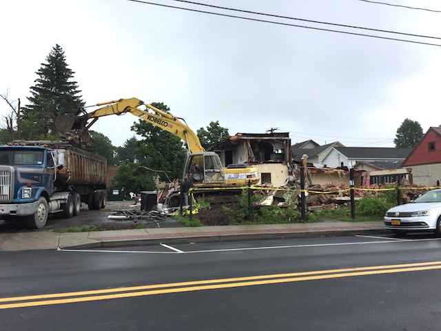 demolition of Hare 'n Hound