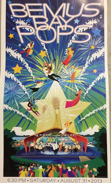 poster for Bemus Bay Pops