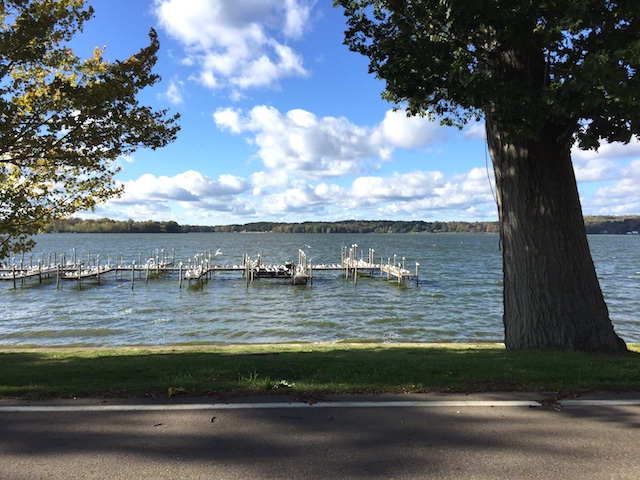 boats in Bemus Point